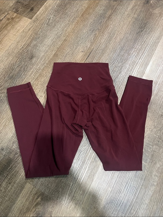 lululemon athletica Pants - lululemon athletica Wine-Red Leggings